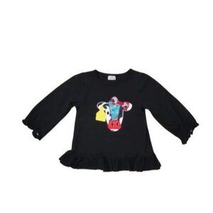 Applique Long Sleeved Top - Miss Bessy Cow 6/7